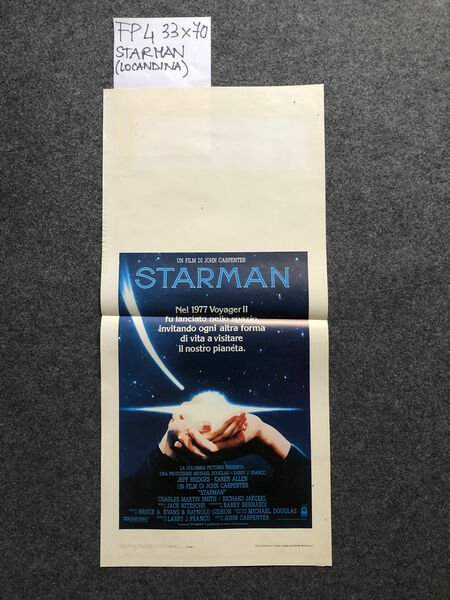 John Carpenter Starman Columbia Pictures (Michael Douglas,Larry J.Franco