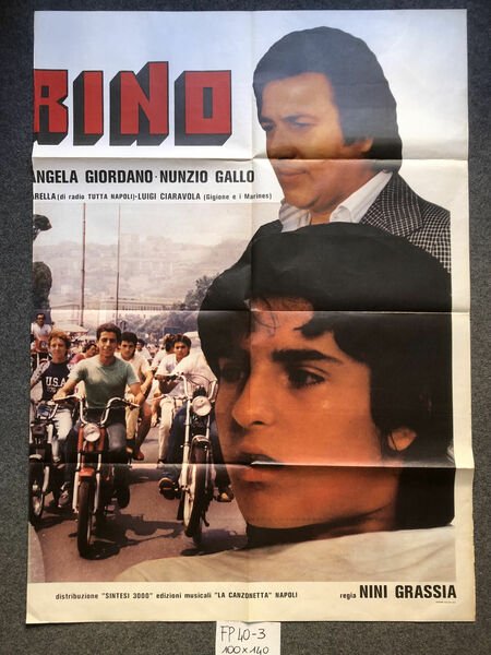 Ninì Grassia Il motorino Ninfea Cinematografica Con Mario e Sal …