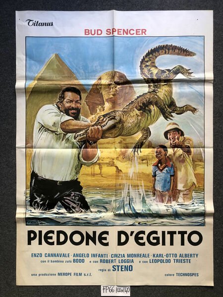 Steno Bud Spencer in "Piedone d'Egitto" Merope Film