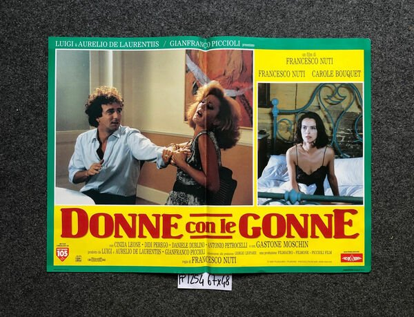 Francesco Nuti Donne con le gonne Filmauro, Filmone, Piccioli Film …