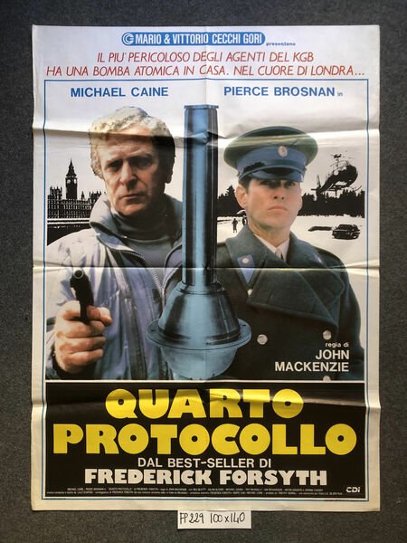 John Mackenzie Quarto protocollo Timothy Burrill Con Michael Caine e …