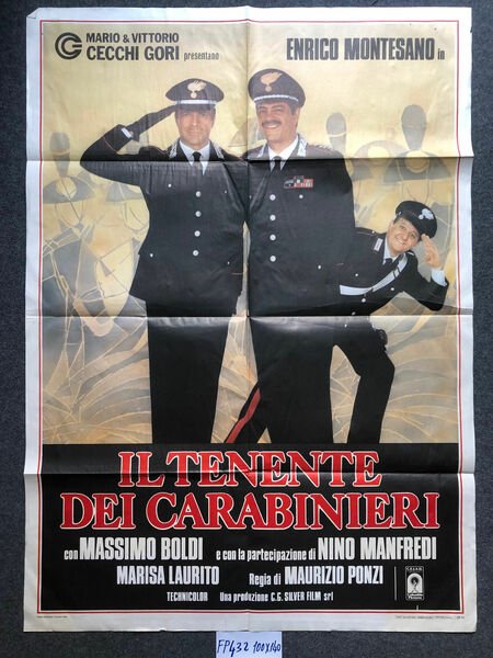 Maurizio Ponzi Il tenente dei carabinieri C.G.Silver Film- Mario & …