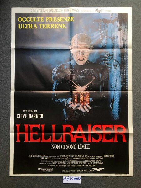 Clive Barker Hellraiser New Word Pictures, Cinemarque Entertainment BV, Film …