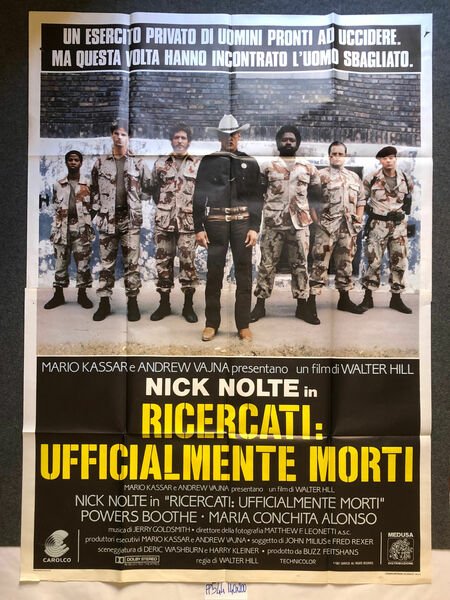 Walter Hill Ricercati:ufficialmente morti Buzz Feitshans Con Nick Nolte.