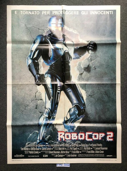 Irvin Kershner RoboCop 2 Jon Davison Con Peter Weller e …