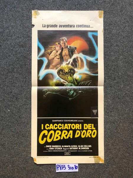 Antino Margheriti I cacciatori del cobra d'oro Gico Cinematografica Con …