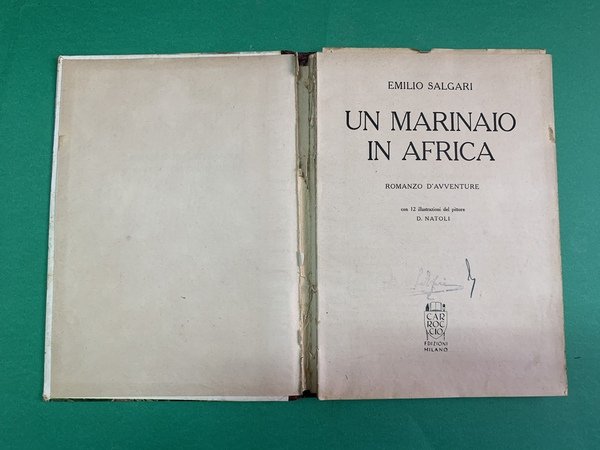 Un marinaio in Africa (Romanzo d'avventure)