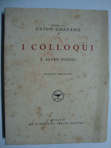 I colloqui (e altre poesie)
