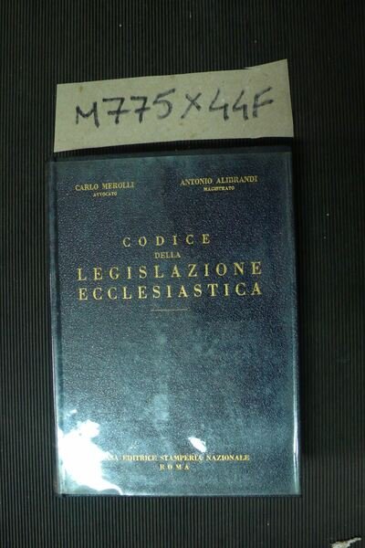 Codice della Legislazione Ecclesiastica