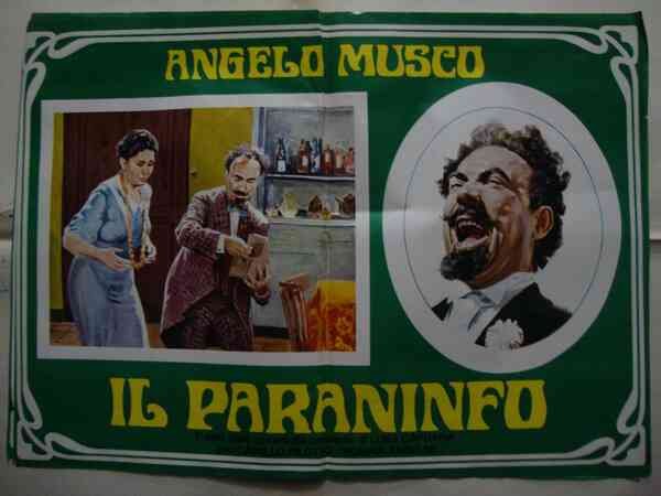 Amleto Palermi (regista) Angelo Musco in "Il Paraninfo" Fotobusta cinematografica. …