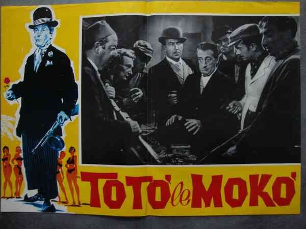 Carlo Ludovico Bragaglia (regista) Totò "Totò le Mokò" Fotobusta cinematografica …