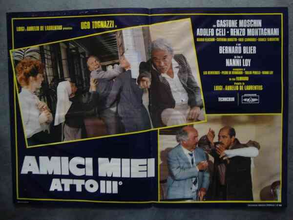 Nanni Loy (regista) Ugo Tognazzi in "Amici Miei - Atto …