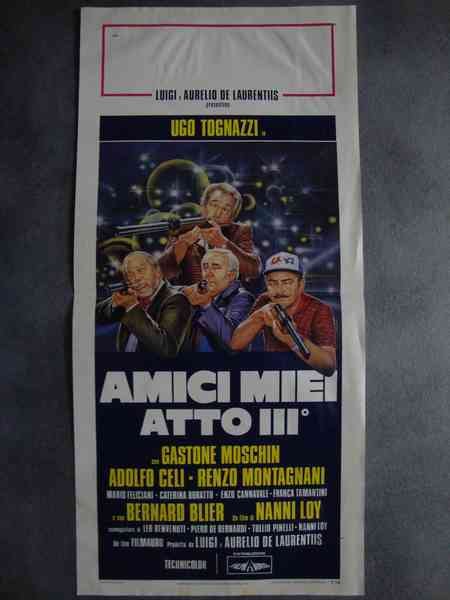 Nanni Loy (regista) Ugo Tognazzi in "Amici Miei - Atto …