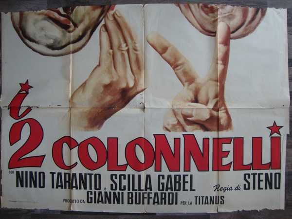 Steno (regista) Totò e Water Pidgeon in "I 2 colonnelli" …