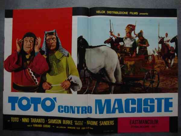 Fernando Cerchio (regista) Totò in "Totò contro Maciste" Wanguard Film …