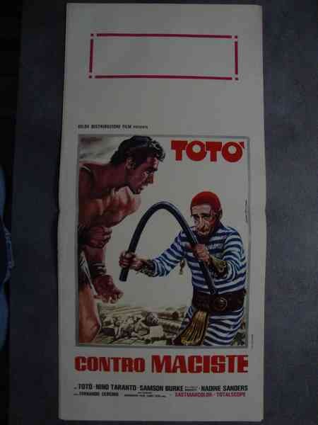 Fernando Cerchio (regista) Totò in "Totò contro maciste" Wanguard Film …