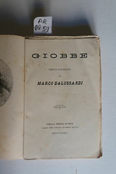 Giobbe, serena concezione