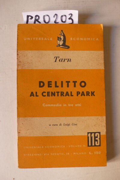 Delitto al Central Park, commedia in tre atti | Immagine Gallery 2