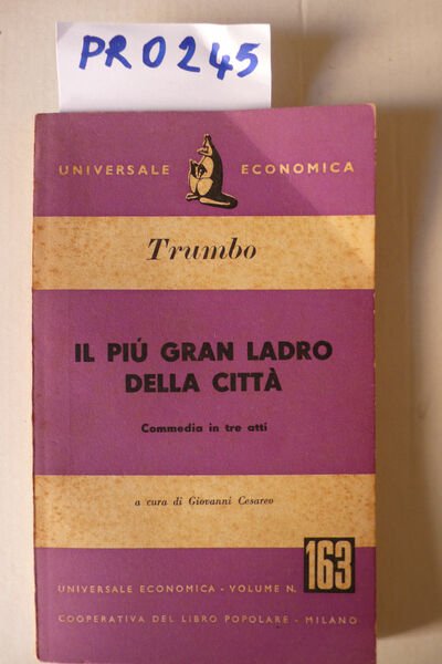 Il più grande ladro della città,commedia in tre atti | Immagine Gallery 2