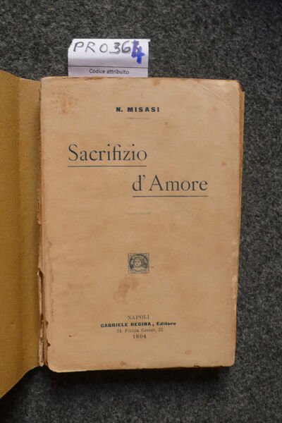 Sacrifizio d'amore, romanzo | Immagine Gallery 2