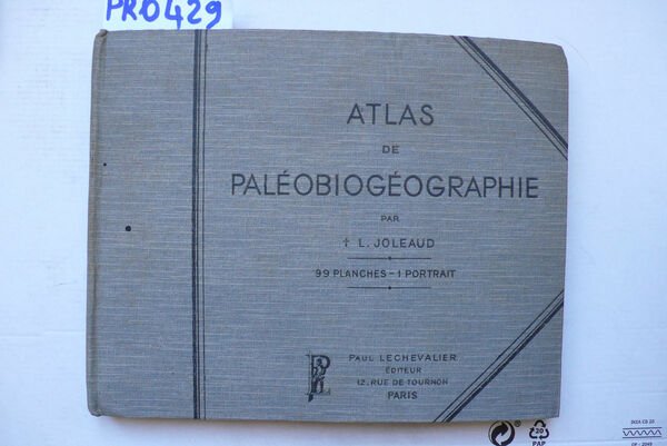 Atlas de Paléobiogéographie