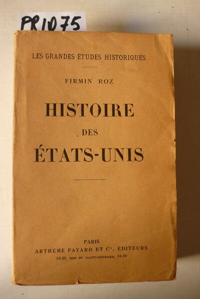 Histoire des Etats-Unis