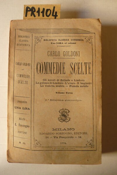 Commedie scelte, vol. terzo