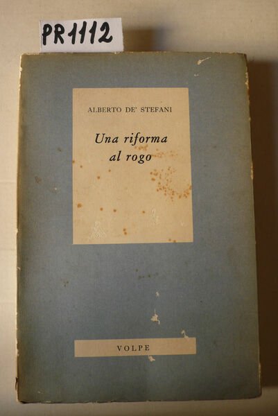 Una riforma al rogo | Immagine Gallery 2