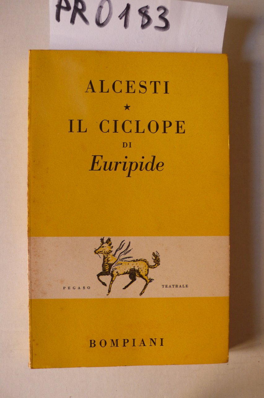 Alcesti, Il ciclope