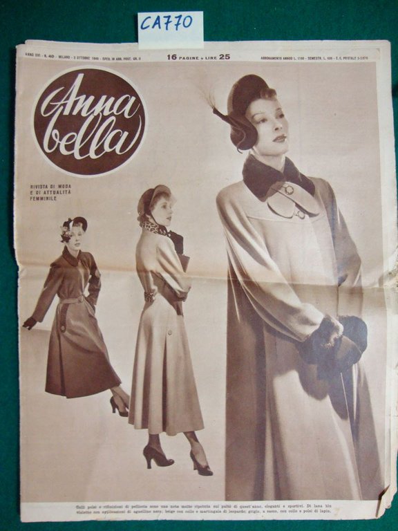 Annabella - Rivista di moda e di attualità femminile (periodico) | Immagine Gallery 2