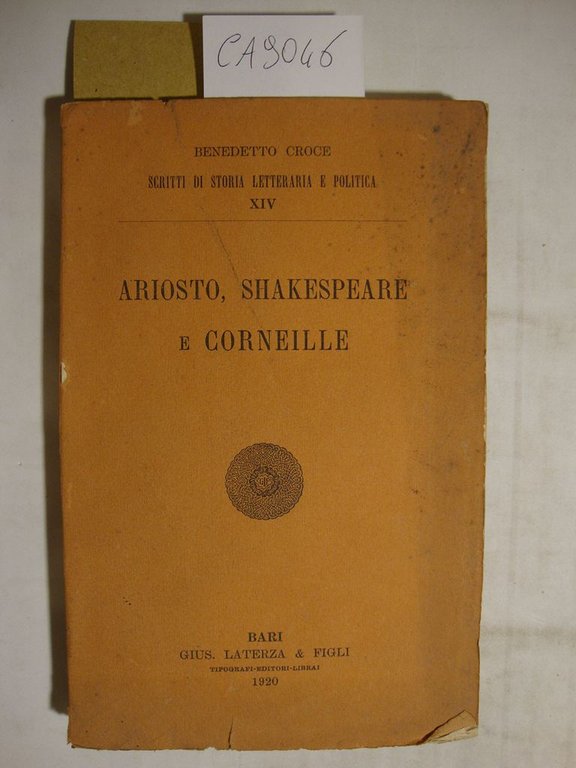 Ariosto, Shakespeare e Corneille | Immagine Gallery 2