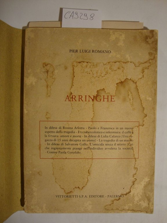Arringhe - (In difesa di Rosina Artlotta - Paolo e …