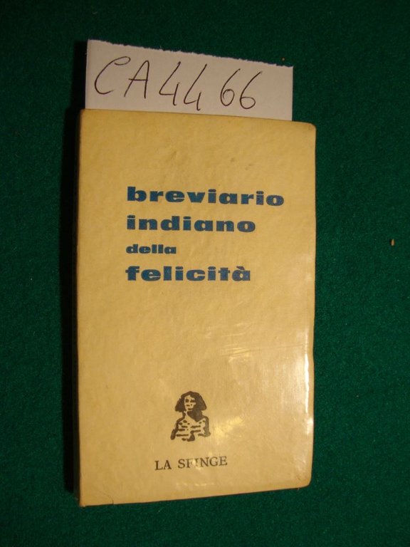 Breviario indiano della felicità