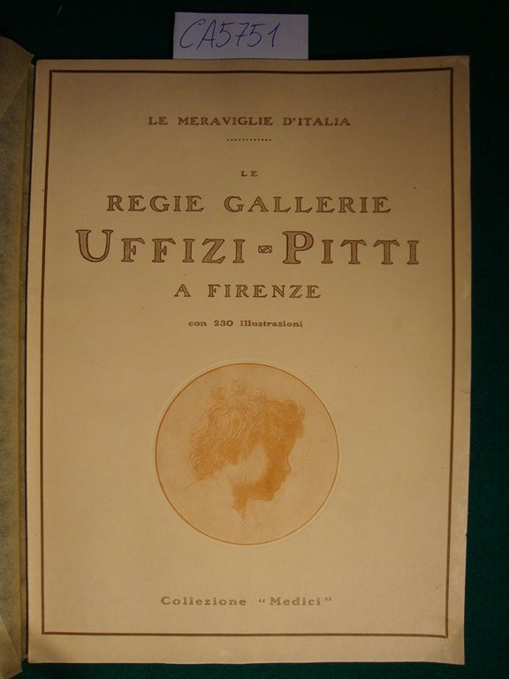 Capolavori d'arte nelle Regie Gallerie Uffizi-Pitti