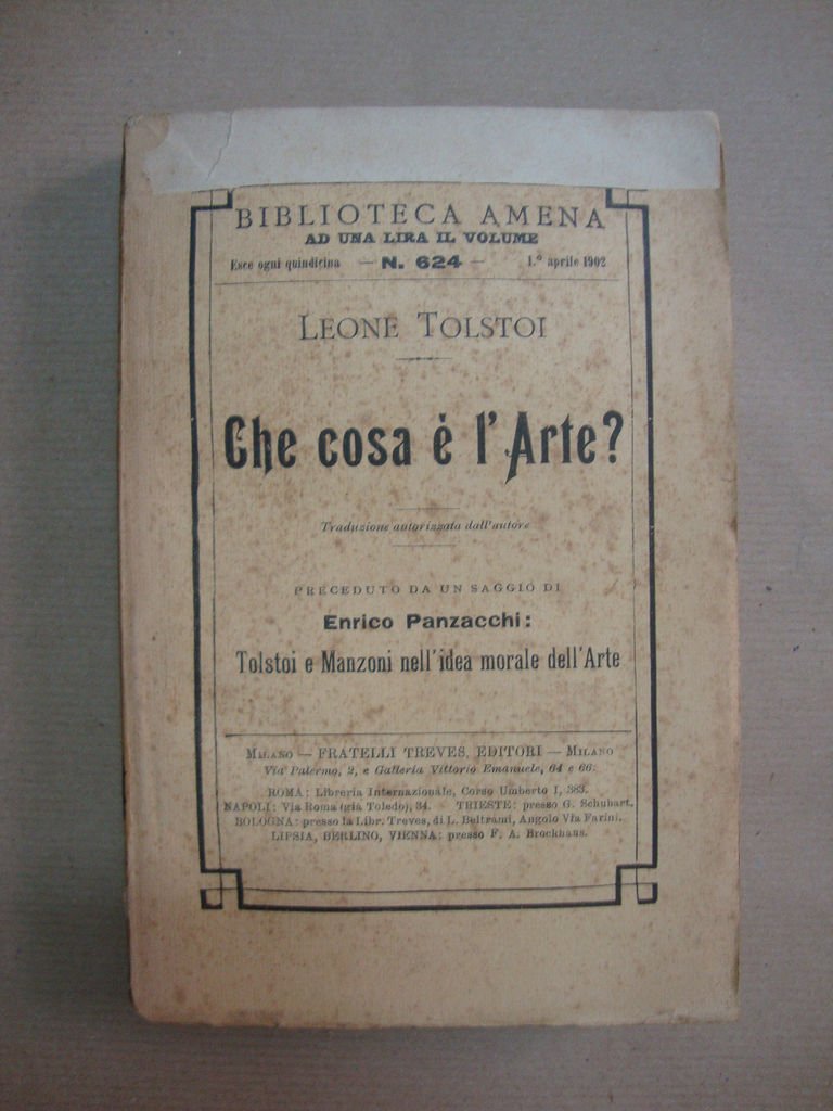 Che cosa è l'arte?
