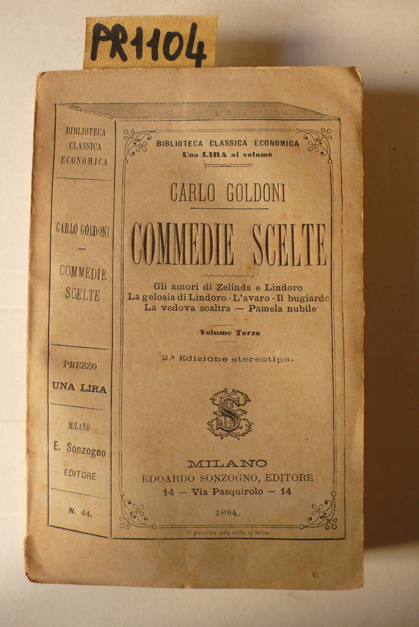 Commedie scelte, vol. terzo