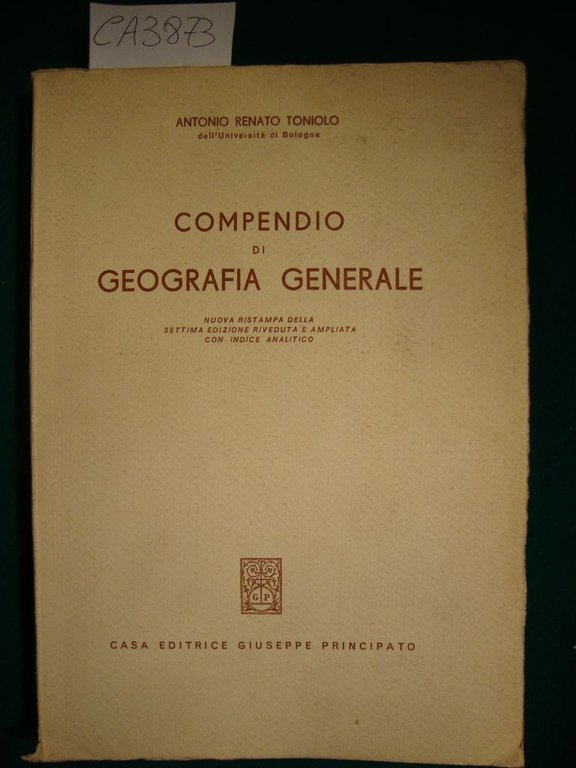 Compendio di geografia generale