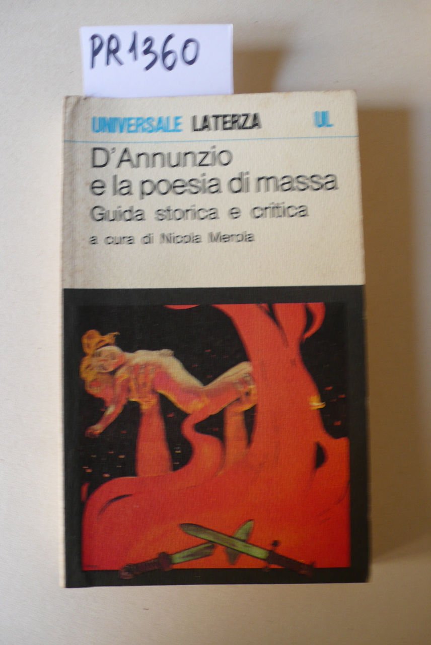 D'Annunzio e la poesia di massa. Guida storica e critica | Immagine principale