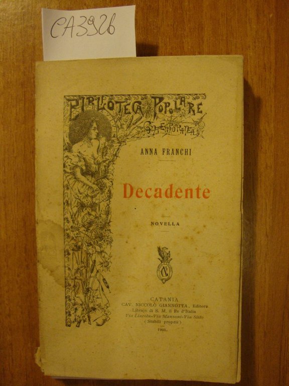 Decadente - Novella