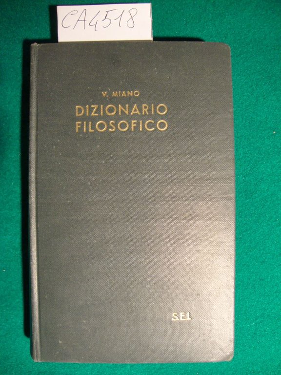 Dizionario filosofico (in collaborazione con alcuni professori) | Immagine Gallery 2