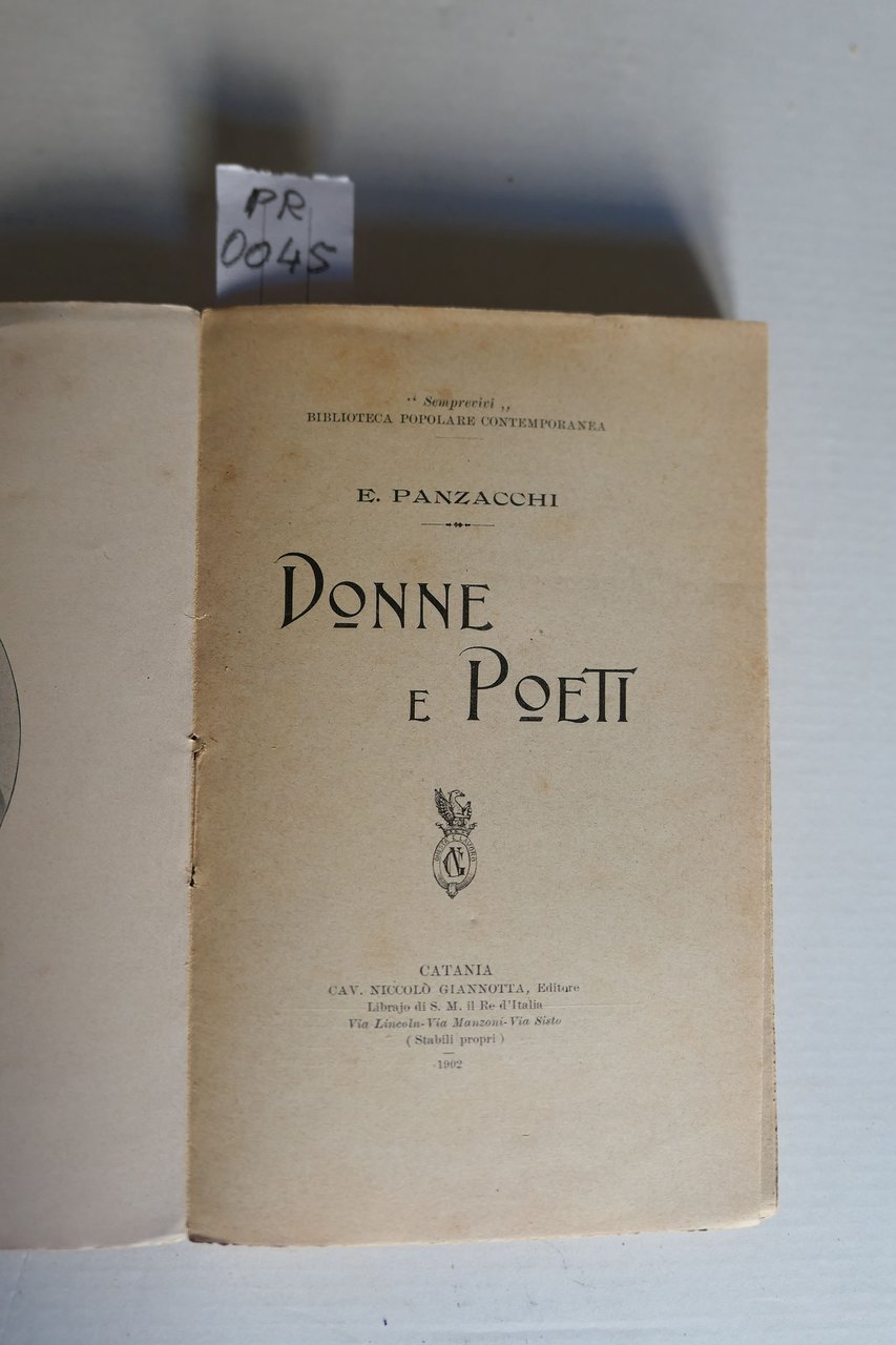 Donne e poeti | Immagine principale