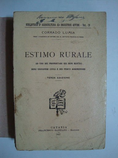 Estimo rurale