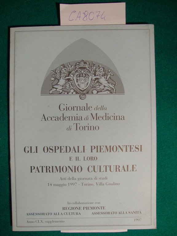 Giornale della Accademia di Medicina di Torino - Gli ospedali … | Immagine Gallery 2