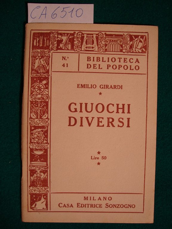 Giuochi diversi