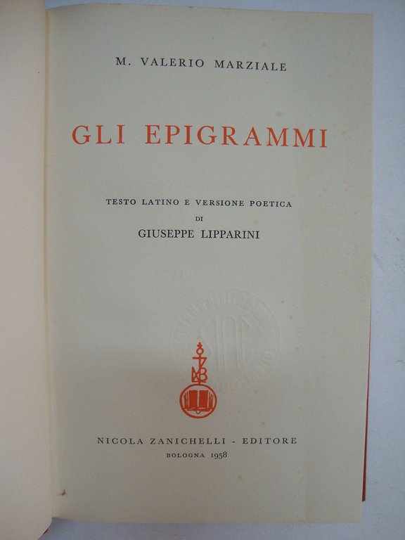 Gli Epigrammi
