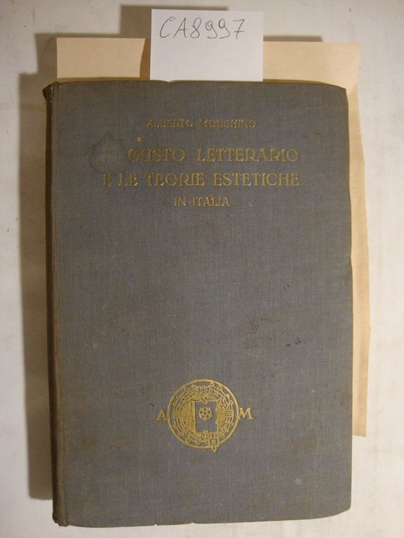 Gusto letterario e le teoria estetiche in Italia