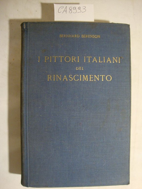 I pittori italiani del Rinascimento