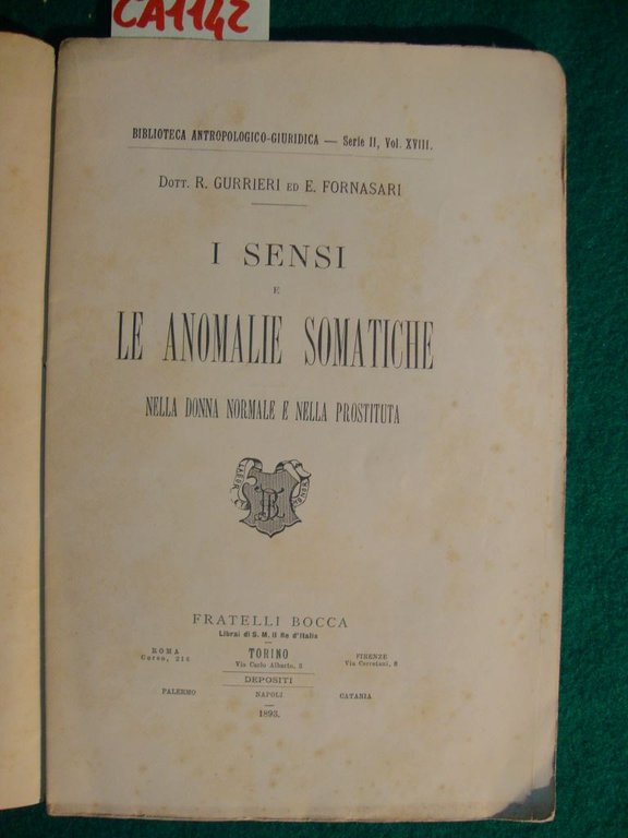 I sensi e le anomalie somatiche nella donna normale e … | Immagine Gallery 2