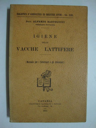 Igiene delle vacche lattifere (Manuale per i veterinari e gli …
