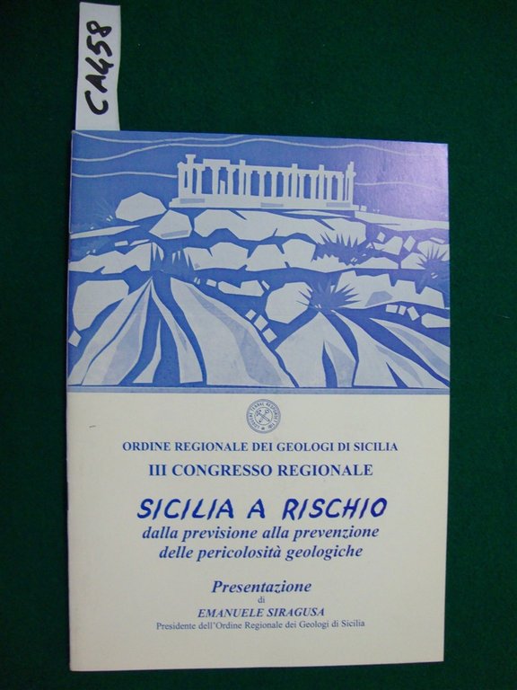 III Congresso regionale - Sicilia a rischio - dalla previsione …